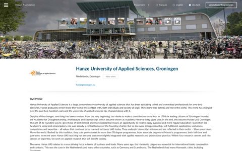 Hanze University of Applied Sciences, Groningen - Dream ...