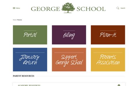 Parents – George School
