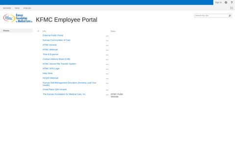 KFMC Employee Portal