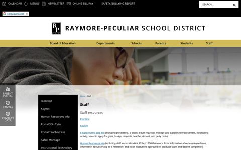 Staff | Raymore-Peculiar SD - Official Website
