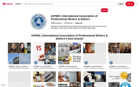 IAPWE | International Association of Professional Writers ...