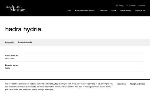 hadra hydria | British Museum