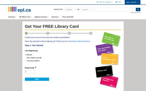 EPL - Get Your FREE Library Card - Edmonton Public Library