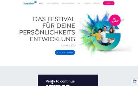 Das erste Greator Festival 2021 in Köln