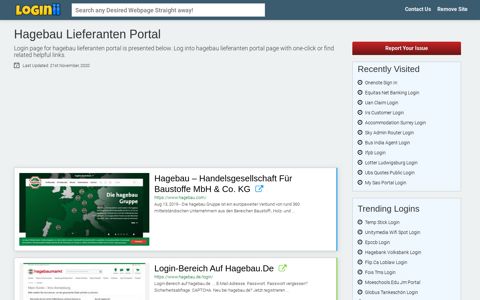 Hagebau Lieferanten Portal