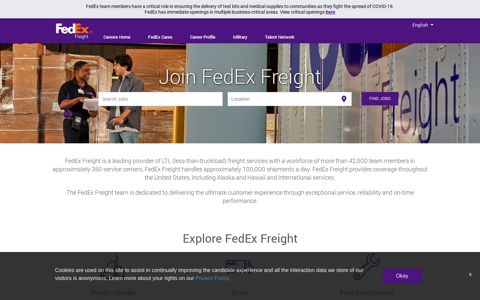 Join FedEx Freight - FedEx Careers
