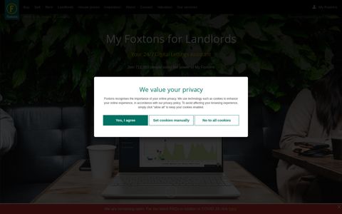 My Foxtons for landlords