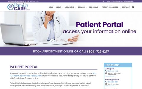 Patient Portal | Family Care Partners