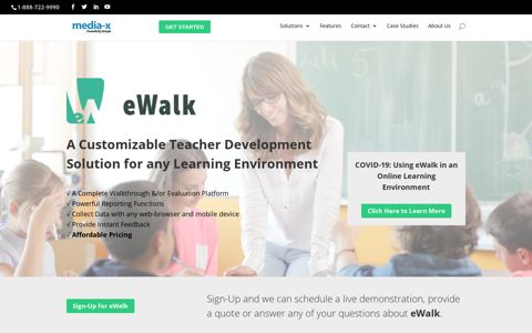 eWalk - Classroom Walkthrough Software for Teacher Growth