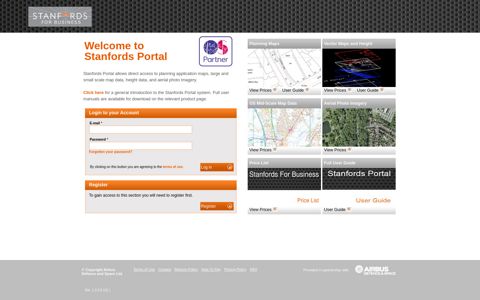 Stanfords Portal - GeoStore
