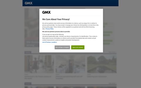Free Email Accounts @GMX.com: Secure & easy to use