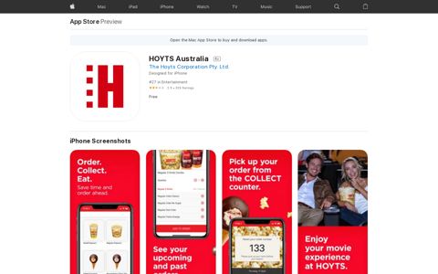 ‎HOYTS Australia on the App Store