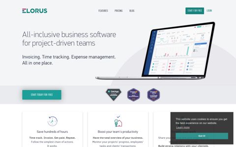 Elorus | Online Invoicing & Time Tracking Software