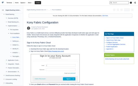 Kony Fabric Configuration - Custom logo Custom icon