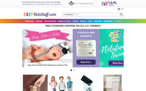 Kidsstuff.com - Kids Club, Natural Baby, & Perfectly Safe Stores