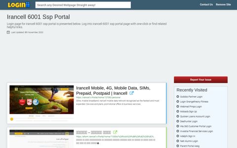 Irancell 6001 Ssp Portal - Loginii.com