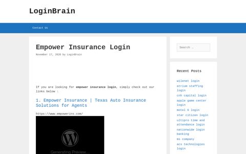empower insurance login - LoginBrain