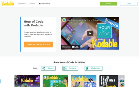 Hour of Code with Kodable | Kodable