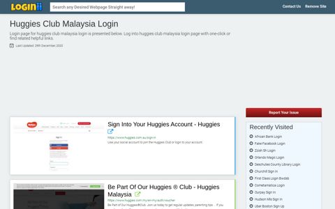 Huggies Club Malaysia Login - Loginii.com