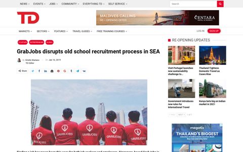GrabJobs disrupts old school recruitment process in SEA