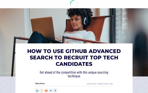How To Use GitHub Advanced Search For Recruiters | Built In