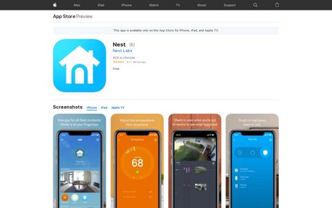 ‎Nest on the App Store