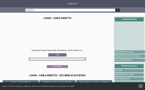 Login - Linea Diretta - Panoramica generale di accesso ...