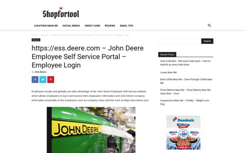 https://ess.deere.com – John Deere Employee Self Service ...
