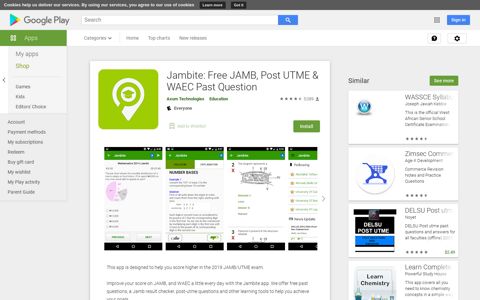 Jambite: Free JAMB, Post UTME & WAEC Past Question ...