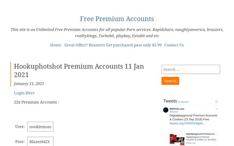 Hookuphotshot Premium Accounts