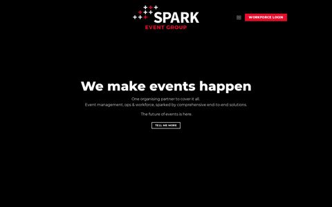 Spark Event Group - Event Management and Workforce