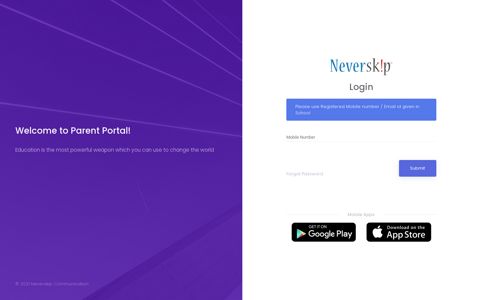 Neverskip | Parent Portal | K12 Educational Solutions
