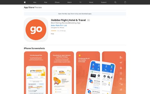 ‎Goibibo Flight,Hotel & Travel on the App Store