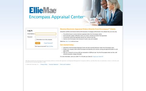 Encompass Appraisal Center - Ellie Mae