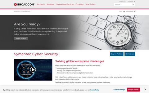 Symantec Cyber Security - Broadcom