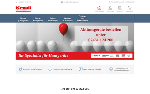 Knoll Elektro-Großhandel GmbH & Co.KG | Willkommen bei ...