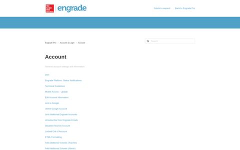 Account – Engrade Pro