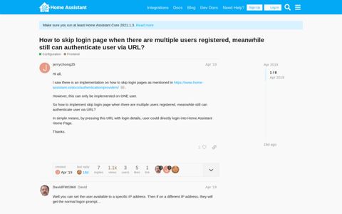 How to skip login page when there are multiple users ...