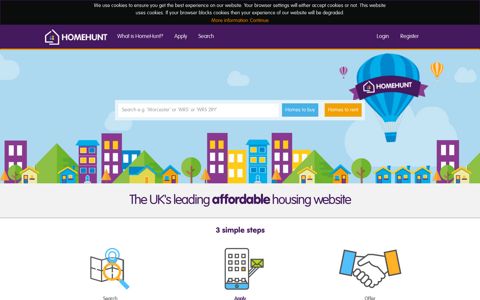 HomeHunt - The UK's leading affordable housing website