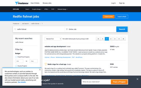 Redfin fishnet Jobs, Employment | Freelancer