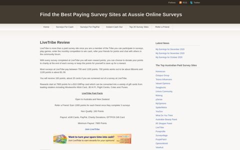 LiveTribe Review | Find the Best Paying Survey Sites at ...