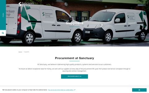 Suppliers - Sanctuary Group