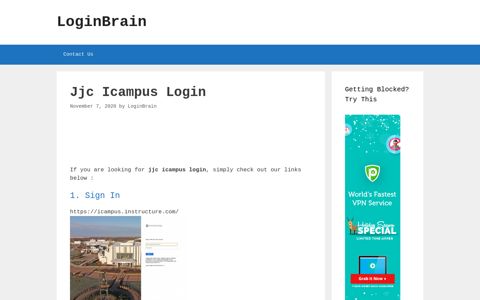 Jjc Icampus - Sign In - LoginBrain