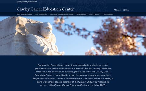Cawley Career Education Center | Georgetown University
