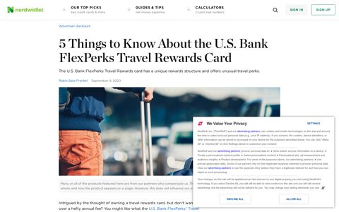 5 Things to Know About the U.S. Bank FlexPerks Travel ...