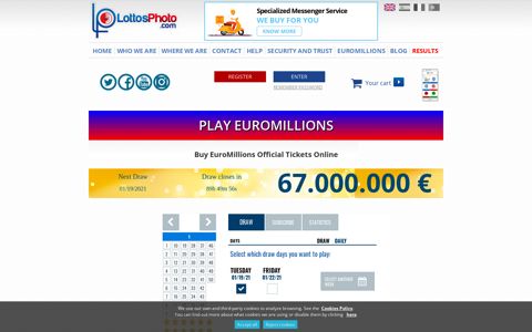 Play EuroMillions | Buy EuroMillions Online | Verified Tickets