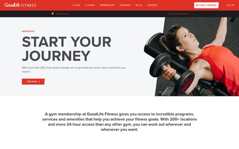 Gym Membership | GoodLife Fitness