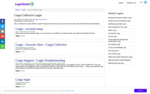 Cargo Collective Login Cargo - account setup - http://1 ...
