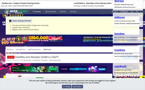 SCAM - HashRev.com Reviews: SCAM or LEGIT ...