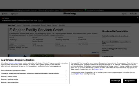 E-Shelter Facility Services GmbH - Company Profile and ...